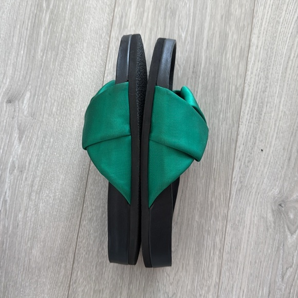 Celine green slides; size 41 but fits more like a 40 - Picture 5 of 8
